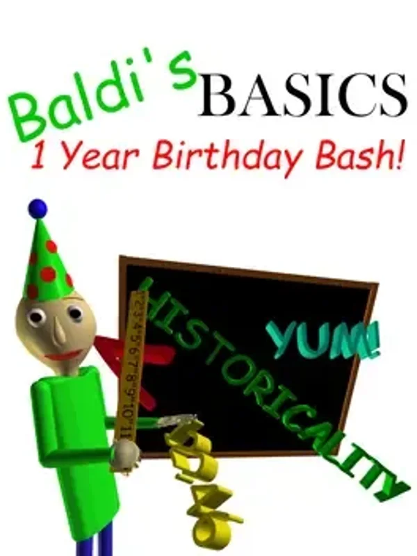 Capa de Baldi's Basics Birthday Bash