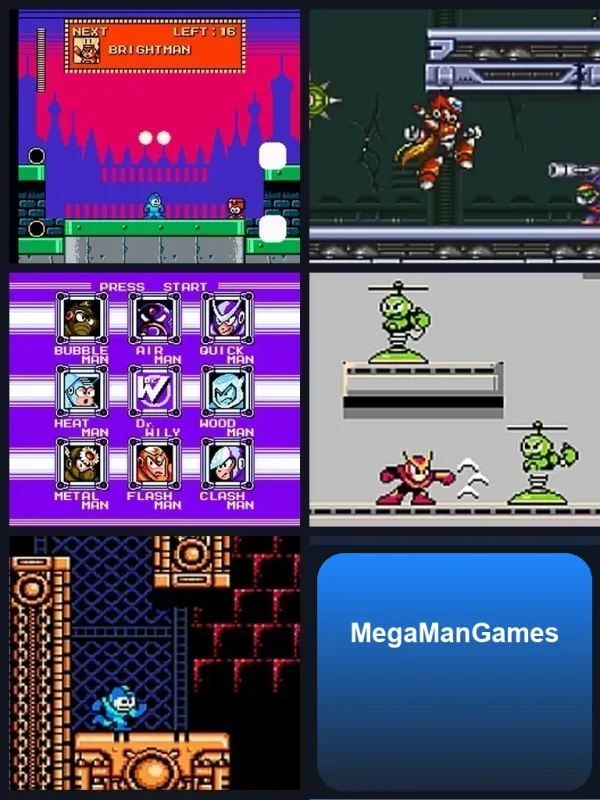 Capa de Mega Man Romhacks