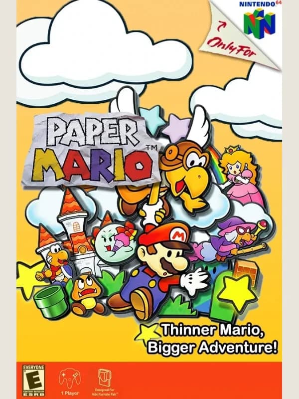 Capa de Paper Mario