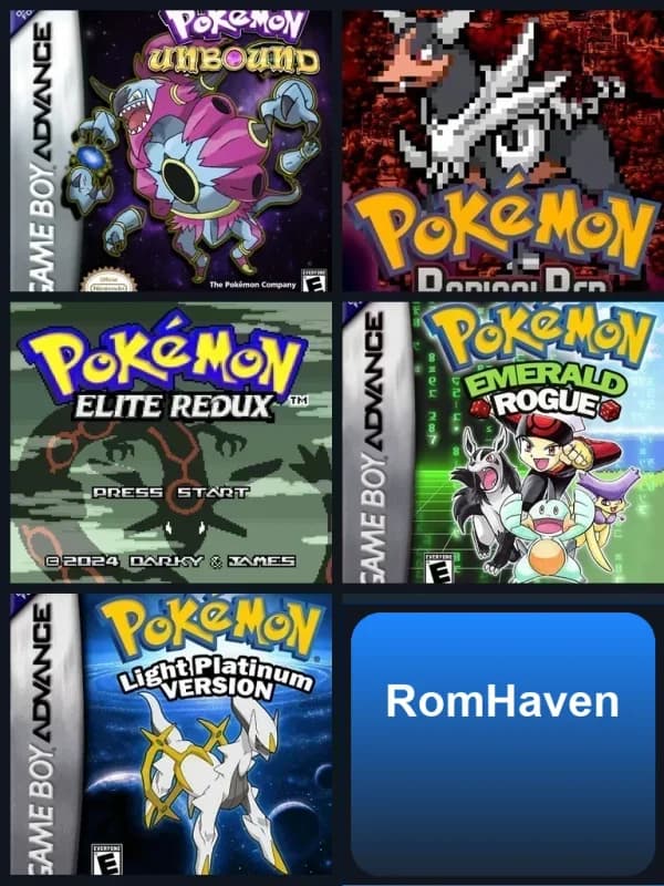 Capa de Pokémon Romhacks