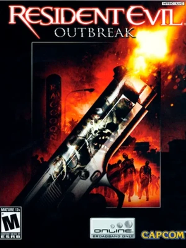 Capa de Resident Evil Outbreak