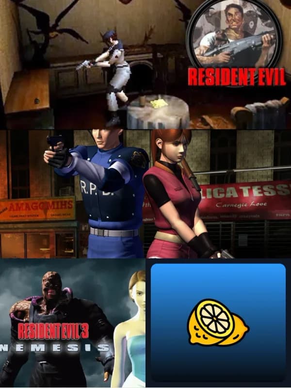 Capa de Resident Evil (Series)