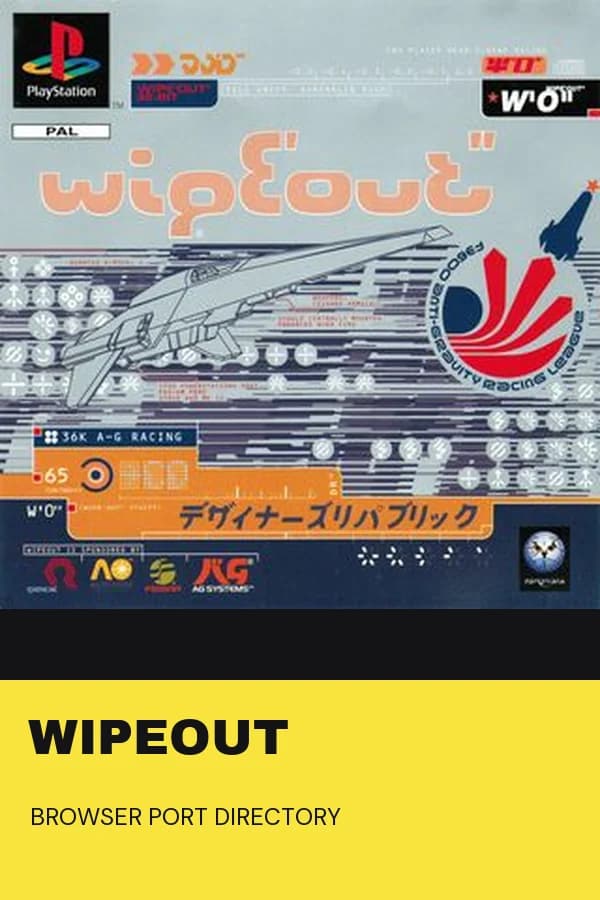Capa de WipEout